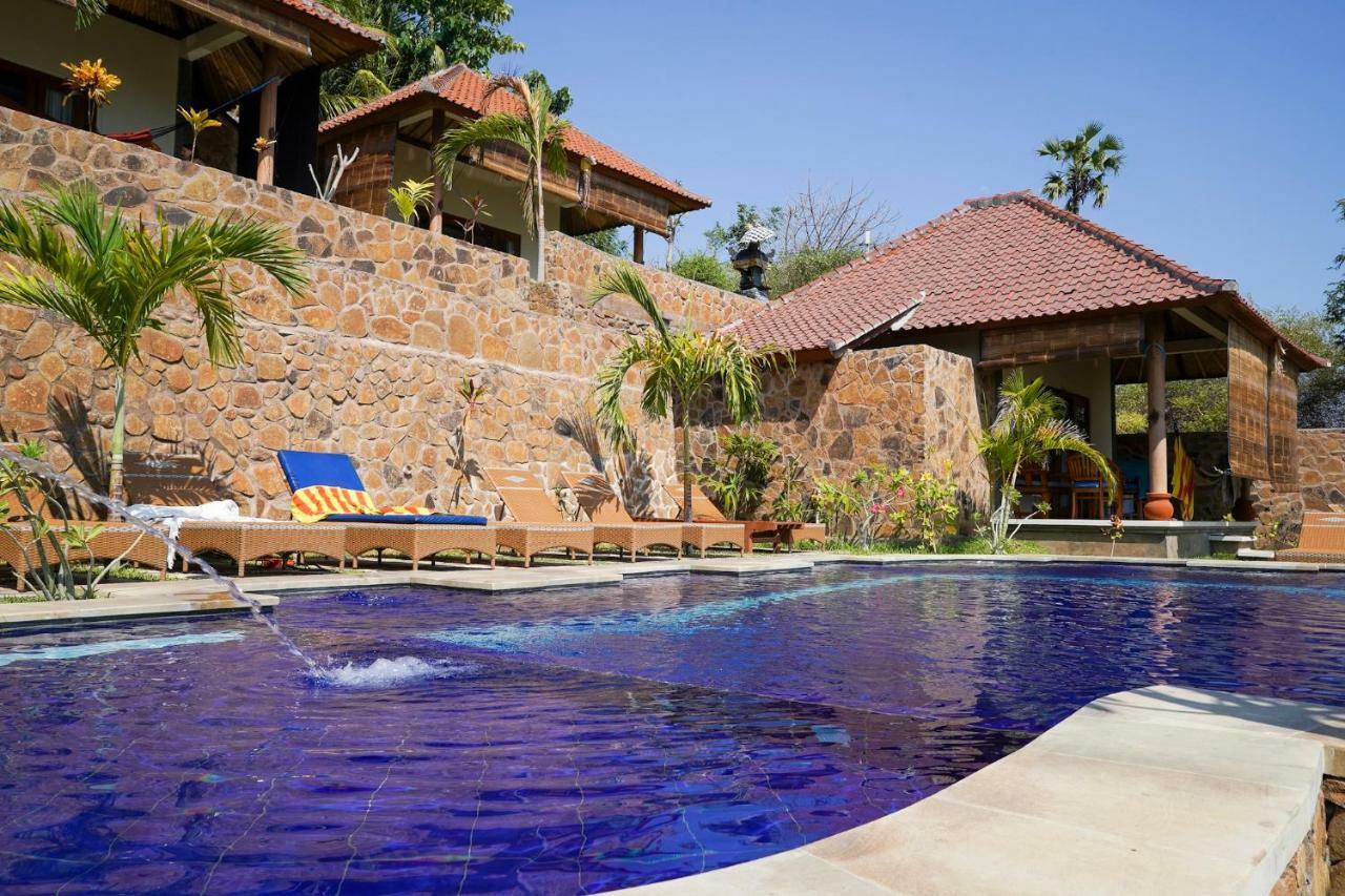 Bamboo Bali Hill Bungalows アメッド エクステリア 写真